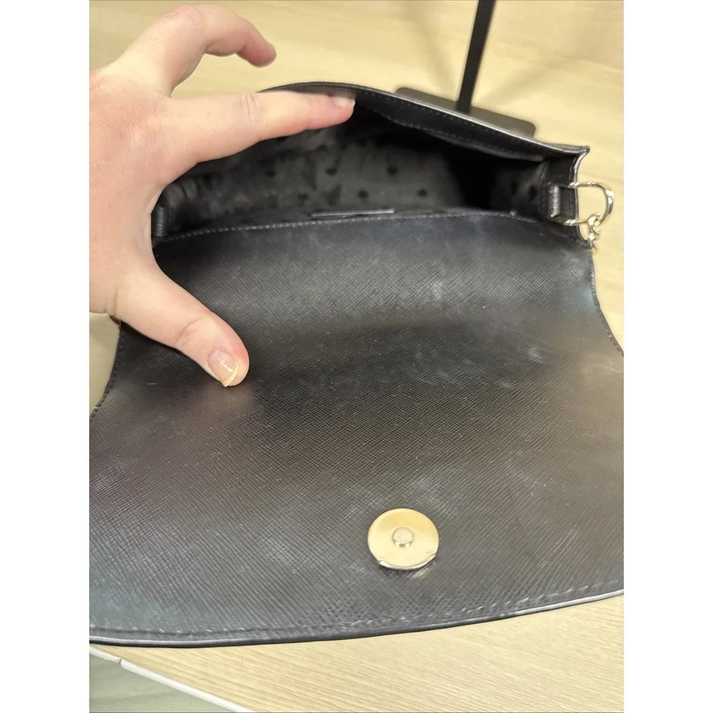 Kate Spade Carson Convertible –‎ Black Saffiano Leather – NO CROSSBODY STRAP